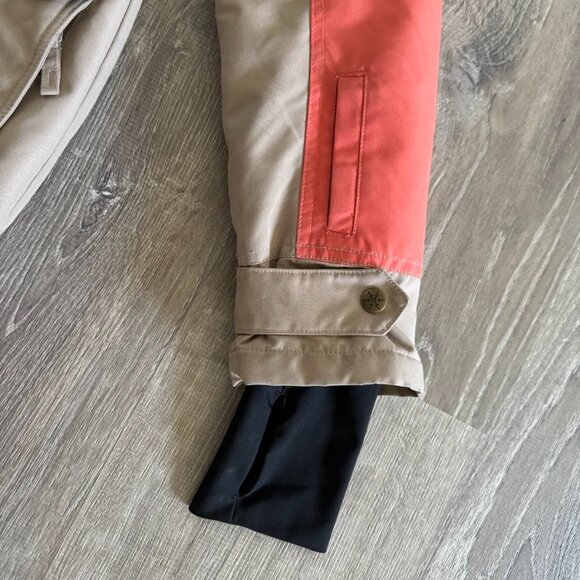 O'Neill Utility Snow Jacket Coral Beige Hooded Ski Snowboard Coat Size Medium - Picture 5 of 16